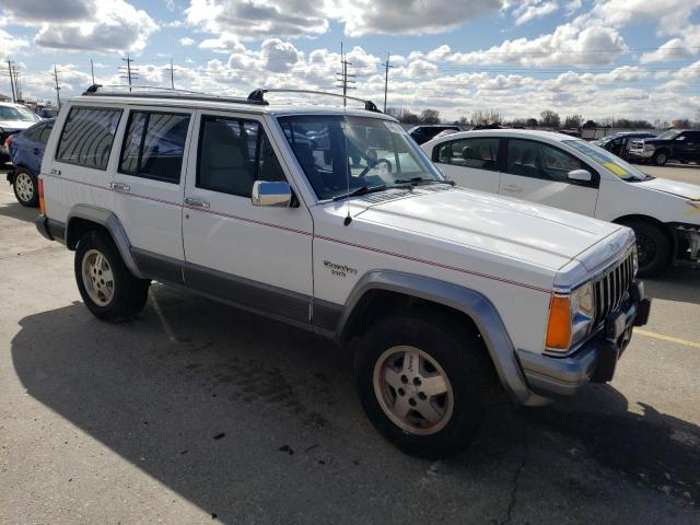 1J4FJ58S9ML602503 - 1991 JEEP CHEROKEE LAREDO WHITE photo 4