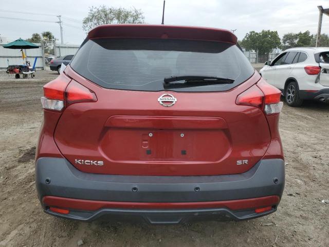 3N1CP5DV1LL503283 - 2020 NISSAN KICKS SR RED photo 6