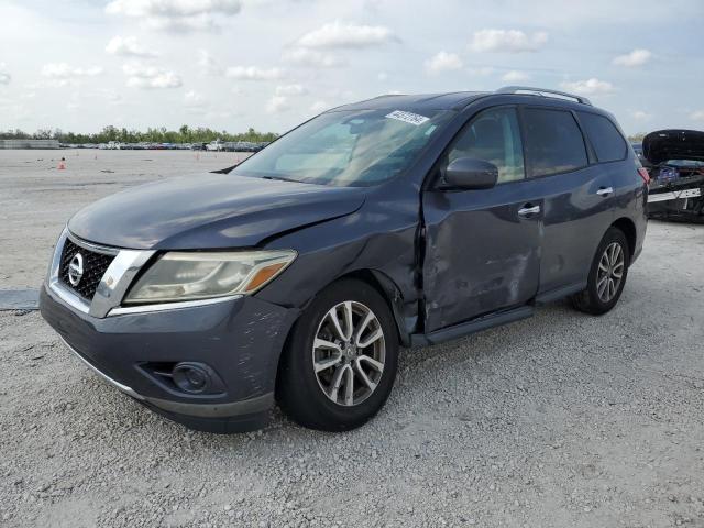 5N1AR2MN9EC684169 - 2014 NISSAN PATHFINDER S GRAY photo 1