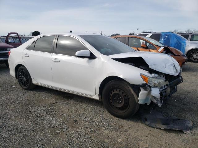 4T4BF1FK3CR259196 - 2012 TOYOTA CAMRY BASE WHITE photo 4