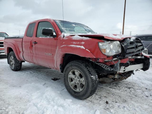 5TETU62N17Z424200 - 2007 TOYOTA TACOMA PRERUNNER ACCESS CAB RED photo 4