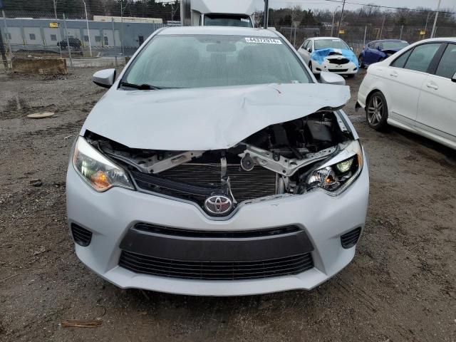 2T1BURHEXFC289467 - 2015 TOYOTA COROLLA L SILVER photo 5