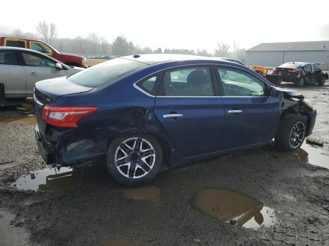 3N1AB7AP9HY317525 - 2017 NISSAN SENTRA S BLUE photo 3