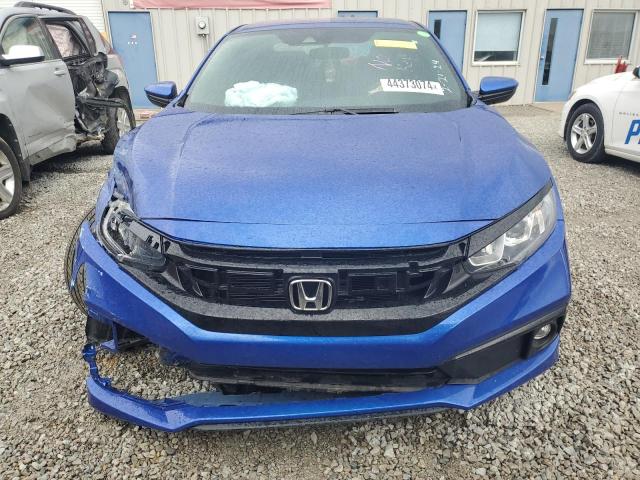 2HGFC2F87LH518957 - 2020 HONDA CIVIC SPORT BLUE photo 5