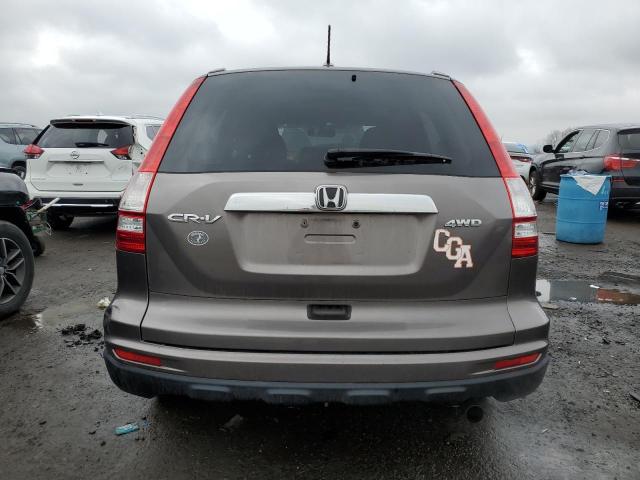 5J6RE4H79BL086177 - 2011 HONDA CR-V EXL GRAY photo 6