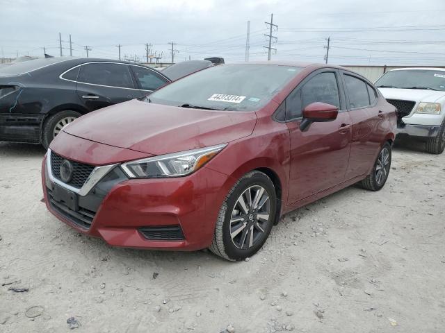 3N1CN8EV5LL902848 - 2020 NISSAN VERSA SV RED photo 1