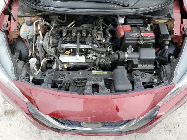 3N1CN8EV5LL902848 - 2020 NISSAN VERSA SV RED photo 11