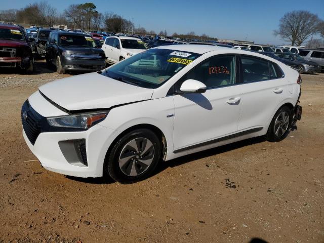 KMHC75LC9HU021425 - 2017 HYUNDAI IONIQ SEL WHITE photo 1