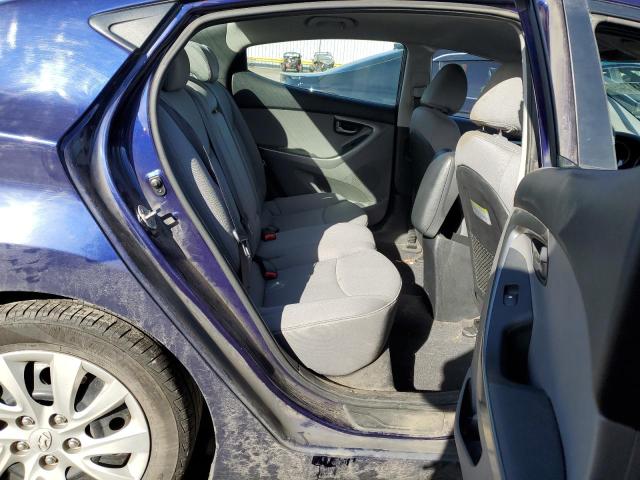 5NPDH4AE6DH229772 - 2013 HYUNDAI ELANTRA GLS BLUE photo 10