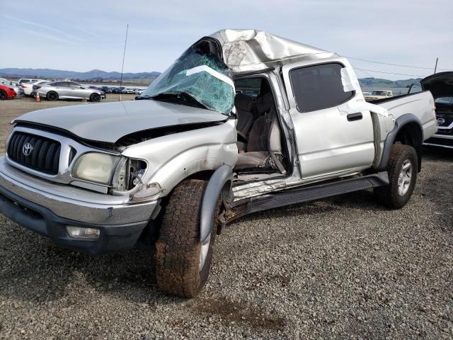 5TEGN92N94Z384234 - 2004 TOYOTA TACOMA DOUBLE CAB PRERUNNER SILVER photo 1