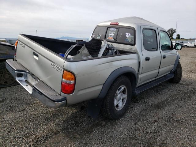 5TEGN92N94Z384234 - 2004 TOYOTA TACOMA DOUBLE CAB PRERUNNER SILVER photo 3