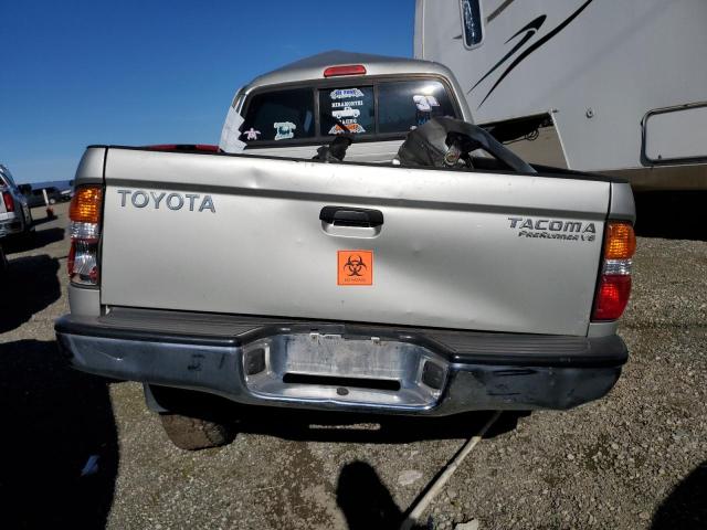 5TEGN92N94Z384234 - 2004 TOYOTA TACOMA DOUBLE CAB PRERUNNER SILVER photo 6