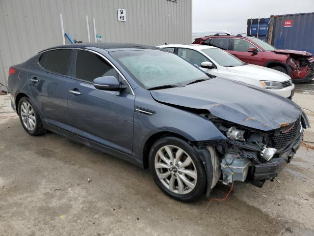 KNAGM4A78F5615099 - 2015 KIA OPTIMA LX BLUE photo 4