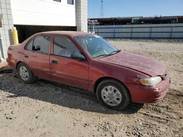 1NXBR12E2YZ329876 - 2000 TOYOTA COROLLA VE MAROON photo 4