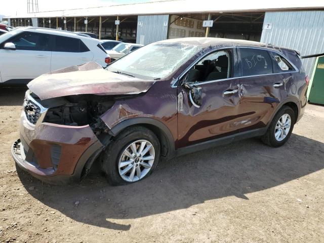 5XYPG4A36LG629819 - 2020 KIA SORENTO L BURGUNDY photo 1