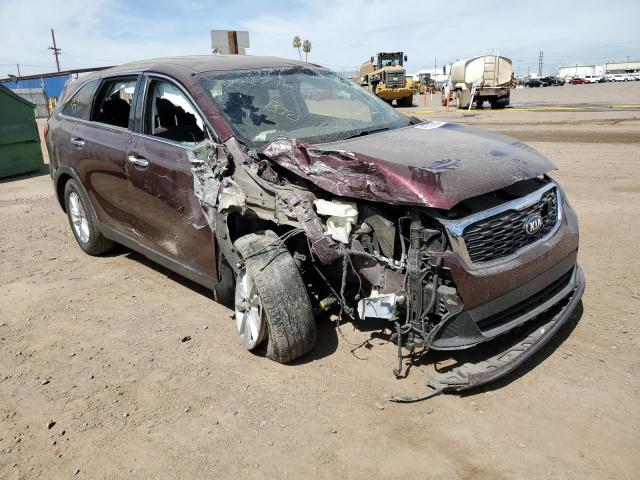 5XYPG4A36LG629819 - 2020 KIA SORENTO L BURGUNDY photo 4