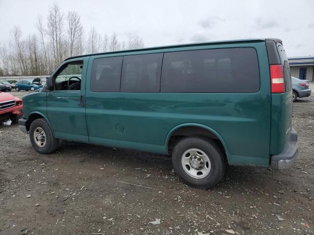 1GAHG35U471227958 - 2007 CHEVROLET EXPRESS G3 GREEN photo 2