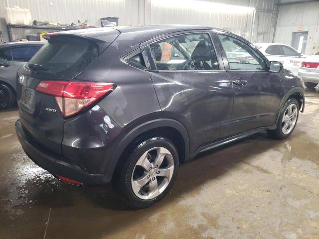 3CZRU6H31JG715292 - 2018 HONDA HR-V LX GRAY photo 3