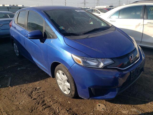 3HGGK5H59FM786085 - 2015 HONDA FIT LX BLUE photo 4