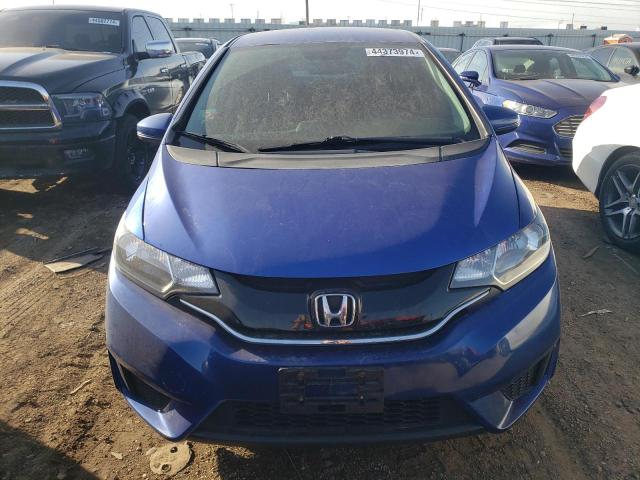 3HGGK5H59FM786085 - 2015 HONDA FIT LX BLUE photo 5