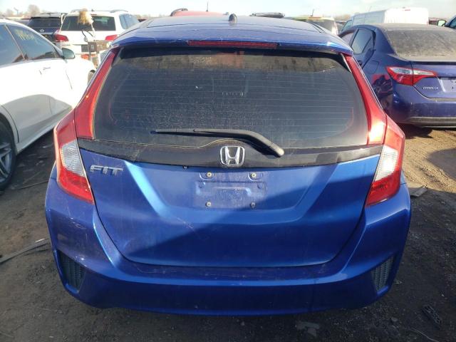 3HGGK5H59FM786085 - 2015 HONDA FIT LX BLUE photo 6