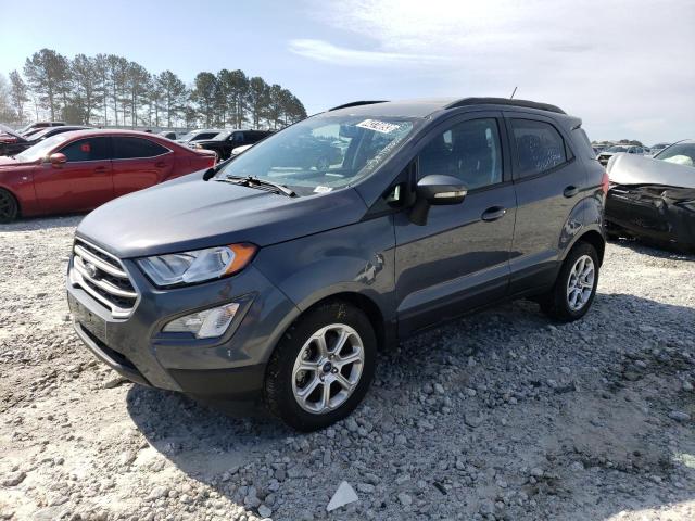 MAJ3P1TE4JC211973 - 2018 FORD ECOSPORT SE GRAY photo 1