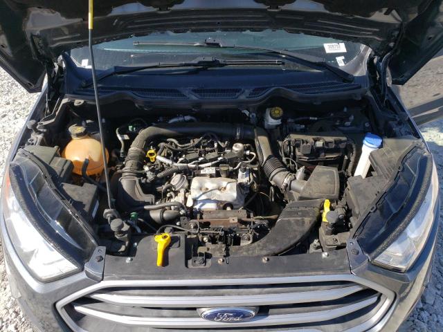 MAJ3P1TE4JC211973 - 2018 FORD ECOSPORT SE GRAY photo 12