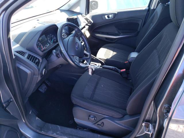 MAJ6S3GL3KC252340 - 2019 FORD ECOSPORT SE GRAY photo 7