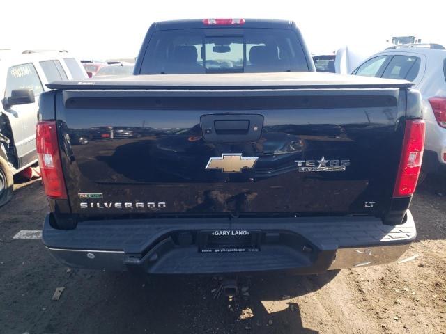 3GCPKSE36BG159143 - 2011 CHEVROLET SILVERADO K1500 LT BLACK photo 6