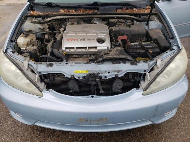 4T1BF30K65U592977 - 2005 TOYOTA CAMRY LE BLUE photo 11