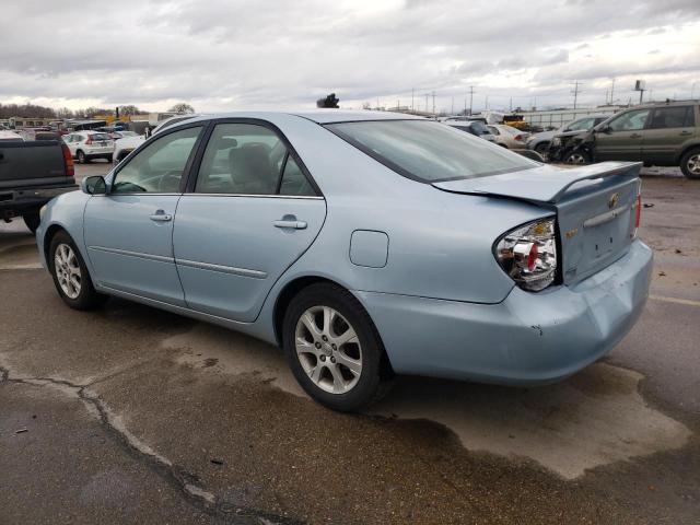 4T1BF30K65U592977 - 2005 TOYOTA CAMRY LE BLUE photo 2