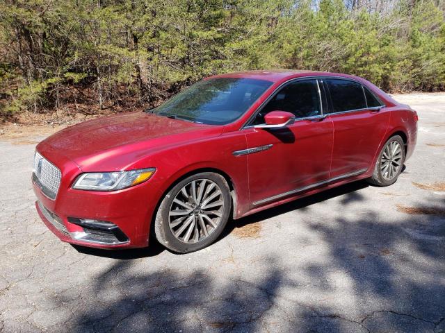 1LN6L9SK9H5608341 - 2017 LINCOLN CONTINENTA SELECT MAROON photo 1