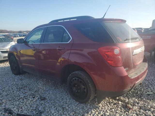 2GNALDEK0C6246823 - 2012 CHEVROLET EQUINOX LT BURGUNDY photo 2