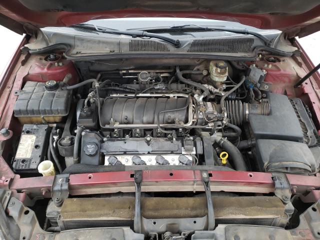 1G4HE57Y66U198545 - 2006 BUICK LUCERNE CXS RED photo 11