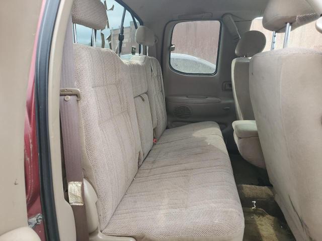 5TBRT34132S222155 - 2002 TOYOTA TUNDRA ACCESS CAB წითელი ფოტო 10