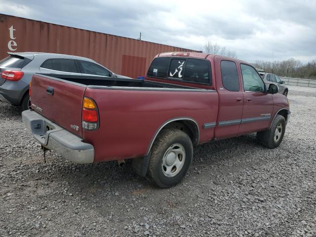 5TBRT34132S222155 - 2002 TOYOTA TUNDRA ACCESS CAB წითელი ფოტო 3
