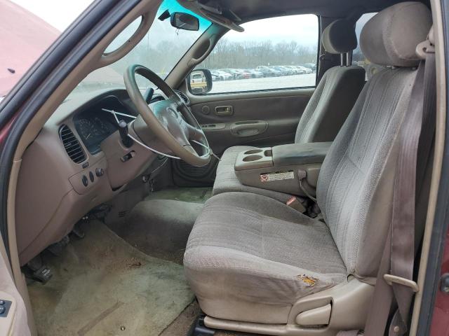 5TBRT34132S222155 - 2002 TOYOTA TUNDRA ACCESS CAB წითელი ფოტო 7