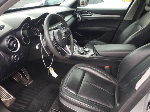 ZASFAKPN1J7B94445 - 2018 ALFA ROMEO STELVIO SPORT Silber Foto 7