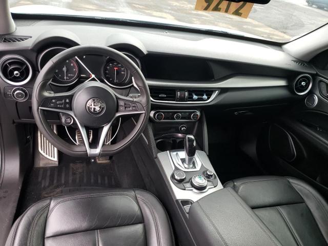 ZASFAKPN1J7B94445 - 2018 ALFA ROMEO STELVIO SPORT Silber Foto 8