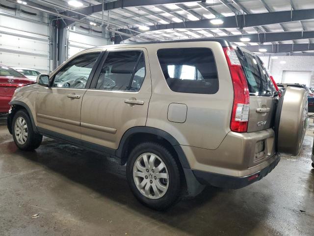 JHLRD78926C061898 - 2006 HONDA CR-V SE GOLD photo 2