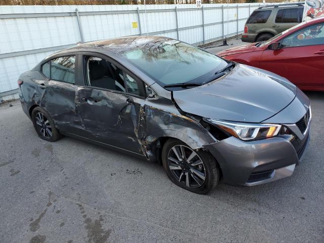 3N1CN8EV7ML840855 - 2021 NISSAN VERSA SV GRAY photo 4