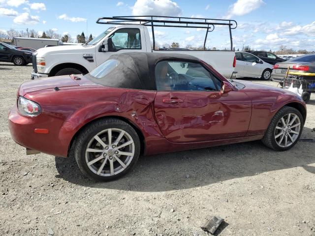 JM1NC25F860118411 - 2006 MAZDA MX5 MAROON photo 3