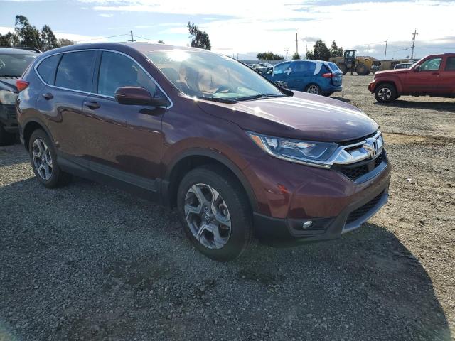 7FARW2H58JE028881 - 2018 HONDA CR-V EX BURGUNDY photo 4