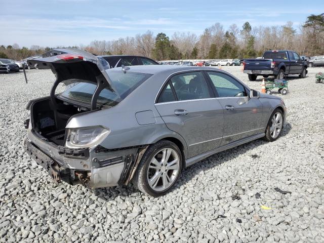 WDDHF8JB8DA676721 - 2013 MERCEDES-BENZ E 350 4MATIC SILVER photo 3