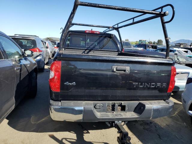 5TFUY5F18LX923619 - 2020 TOYOTA TUNDRA DOUBLE CAB SR/SR5 BLACK photo 6