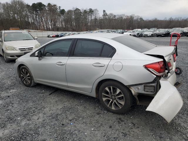 19XFB2F89DE258978 - 2013 HONDA CIVIC EX SILVER photo 2