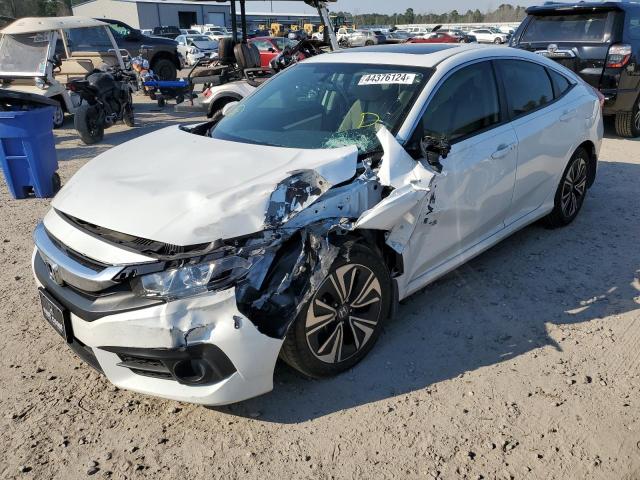 JHMFC1F32JX001053 - 2018 HONDA CIVIC EX WHITE photo 1