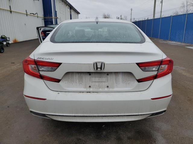 1HGCV1F12KA807252 - 2019 HONDA ACCORD LX WHITE photo 6