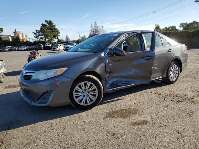 4T4BF1FK6DR289925 - 2013 TOYOTA CAMRY L GRAY photo 1