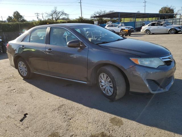 4T4BF1FK6DR289925 - 2013 TOYOTA CAMRY L GRAY photo 4